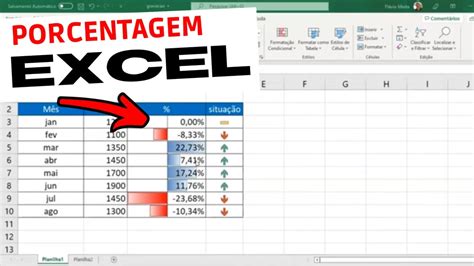 Como Calcular Porcentagem De Crescimento No Excel Design Talk