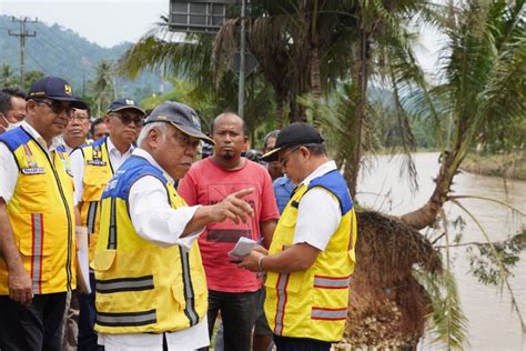 Menteri Pupr Targetkan Penanganan Banjir Sumbar Tuntas Dalam Dua Pekan