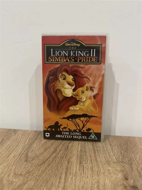 THE LION KING II Simba S Pride VHS SUR 1999 2 00 PicClick UK