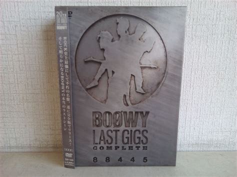 Yahoo Dvd Box Boowy Last Gigs Complete