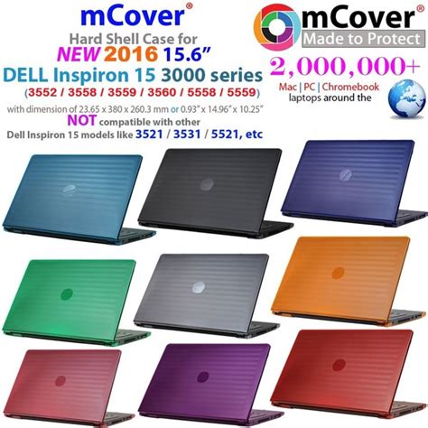 Mcover Hard Shell Case Only For 156 Dell Inspiron 15 3000 Series