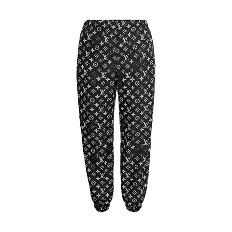 Stencil Effect Monogram Jogging Pants Women Ready To Wear Louis