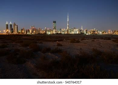 Sheikh Zayed Road Skyline Dubai Uae Stock Photo (Edit Now) 543033610