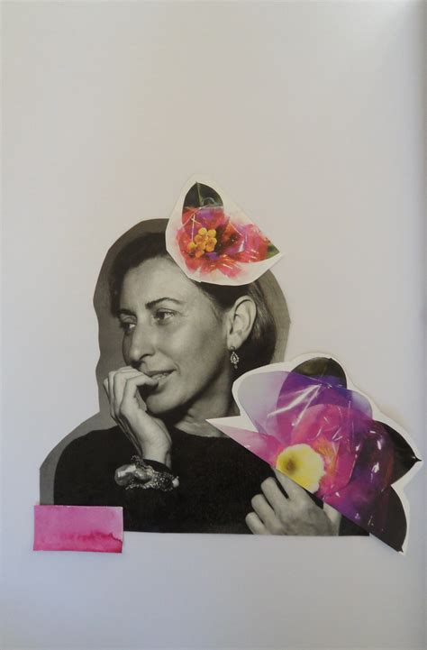 Miuccia with flowers | Illustrating Advertising