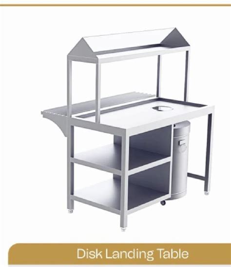 Capacity 150 Kg Silver Stainless Steel Dish Landing Table At Best