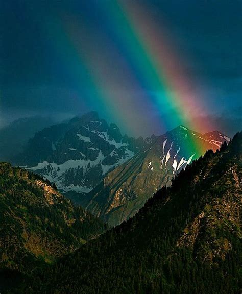 Mountain rainbow – Artofit