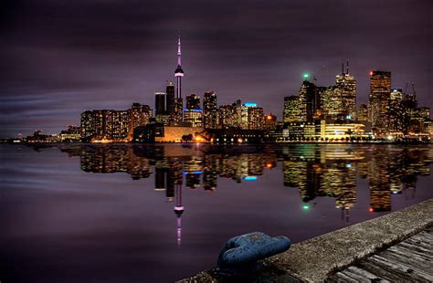 Toronto Skyline Night Photos Stock Photos, Pictures & Royalty-Free ...