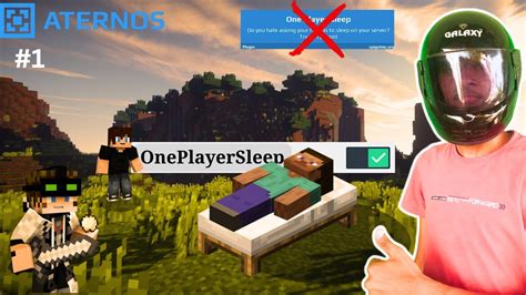 Make Aternos One Player Sleep Without Plugins Aternos Masterclass