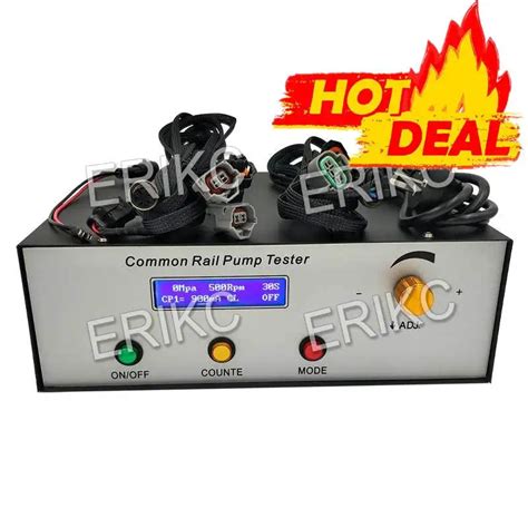 ERIKC CRP850 испытательный инжектор дизельного насоса с общей топливной ...