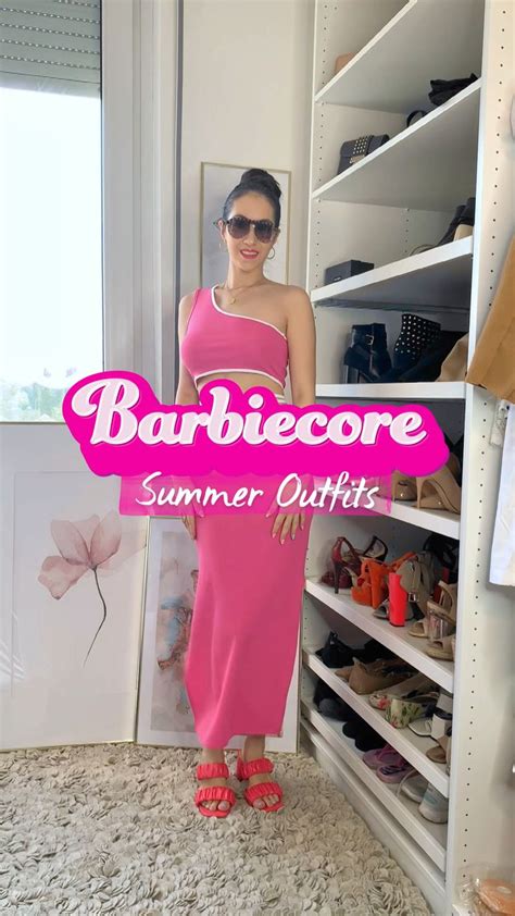 Barbiecore outfits: Trendy Pink Summer Outfits that could be in the ...