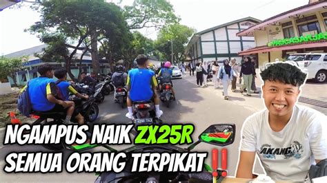 Ke Sekolah Naik Zx25r‼️akang Mv Paropo Nauli Motovlog Indonesia 36