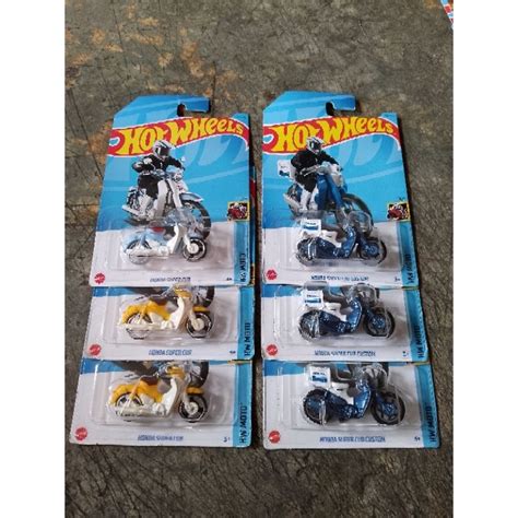 HOT WHEELS HONDA SUPER CUB CUSTOM BLUE Shopee Philippines