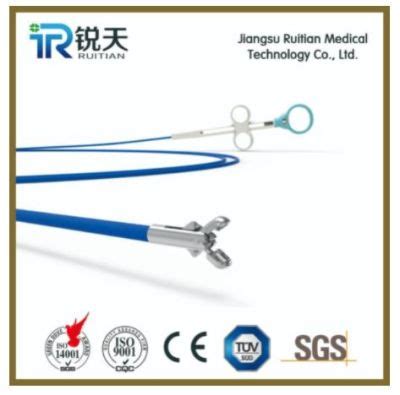 CE Certificate Stainless Steel Disposable Biopsy Forceps For Endoscopy