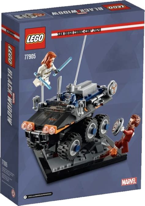 LEGO Marvel Black Widow 77905 Taskmaster's Ambush revealed