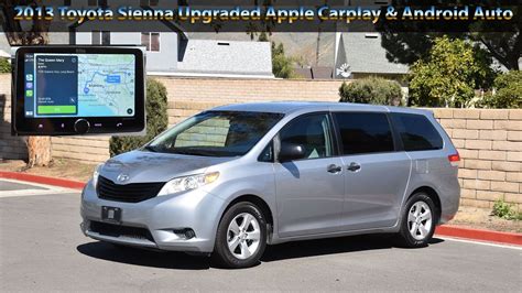 Toyota Sienna V Upgraded Apple Carplay Android Auto Backup Camera