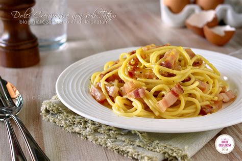 Spaghetti Alla Carbonara Ricetta Della Tradizione Italiana