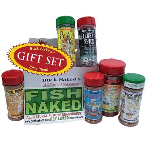 Buck Naked S Fish Naked Gift Set ChefBuckNaked