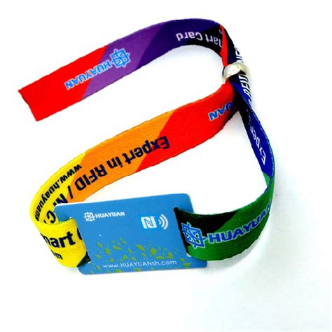 RFID Function Fabric Wristband 4