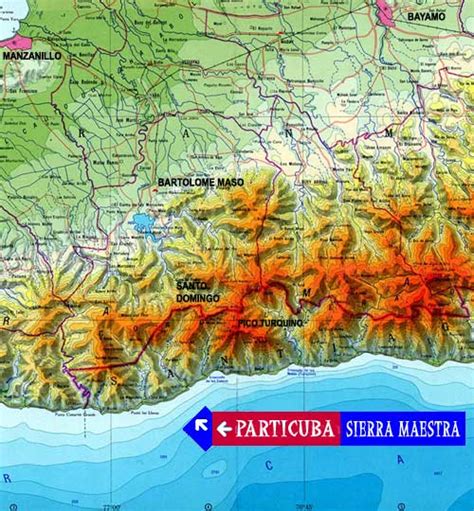 Sierra Maestra Map