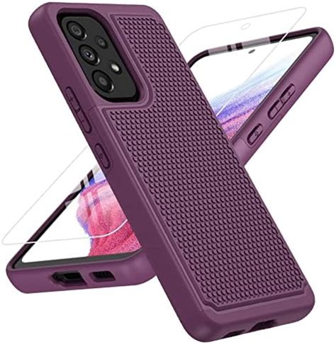 BNIUT For Samsung Galaxy A03s Case Shockproof Dual Layer Protective