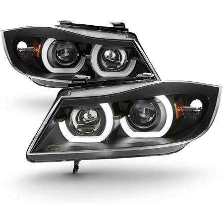 Amazon AKKON Headlights For BMW E90 Sedan Wagon Halogen Style