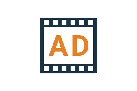 Video Advertisement Ad Icon Graphic By 121icons · Creative Fabrica