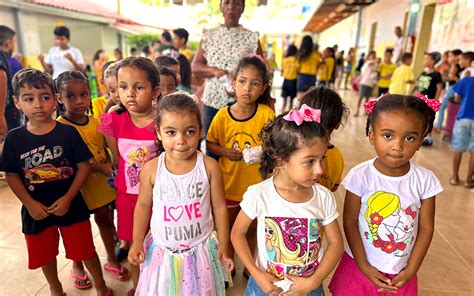 Finalizada A Semana Das Crian As Da Rede Municipal De Educa O