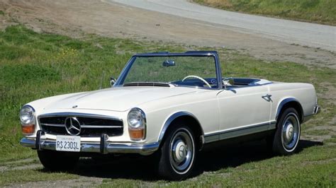 1965 Mercedes Benz 230sl 4 Speed Vin 113042 10 006598 Classiccom