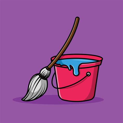 Clipart Mop And Bucket