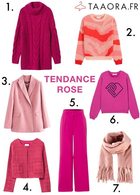 Couleur Rose Tendance Automne Hiver Taaora Blog Mode