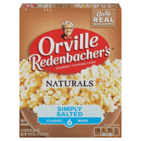 Orville Redenbacher S Popping Corn Gourmet Microwave Naturals