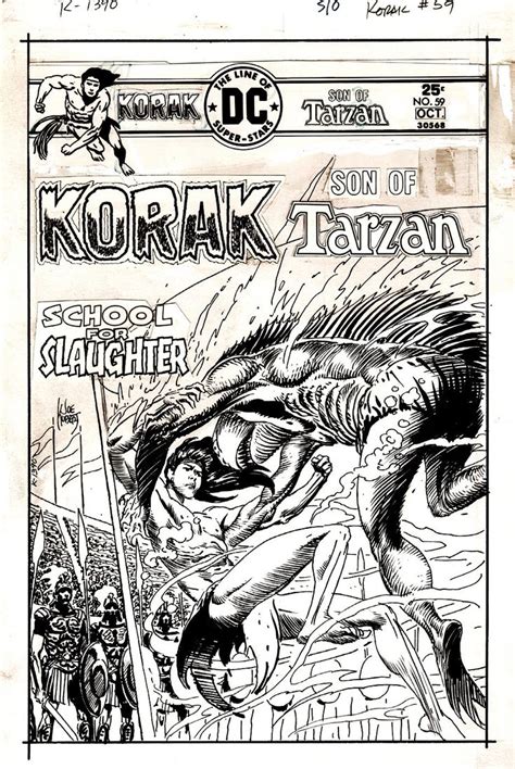 An Old Comic Book Cover With The Title Koran And Other Characters In