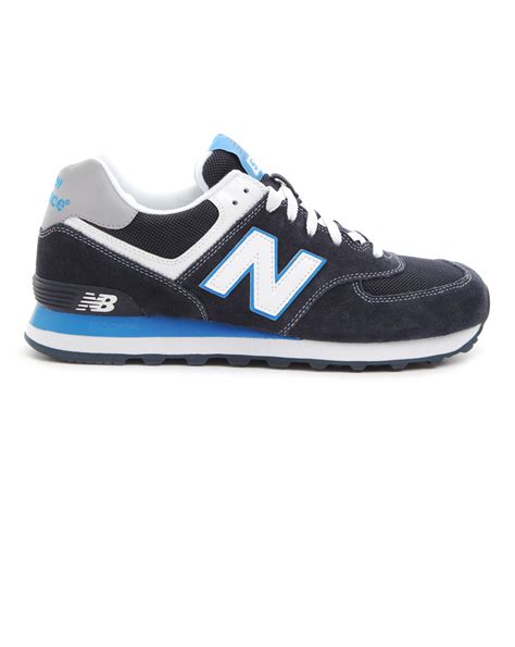 New Balance Navy Sneakers In Blue For Men Navy Lyst