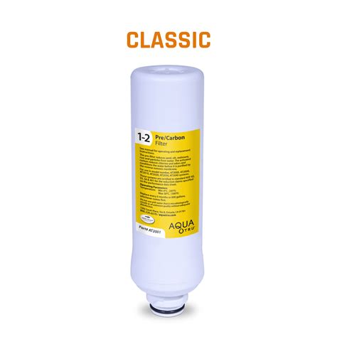 Aquatru Classic Pre Carbon Filter 1 2 Aquatru Uk