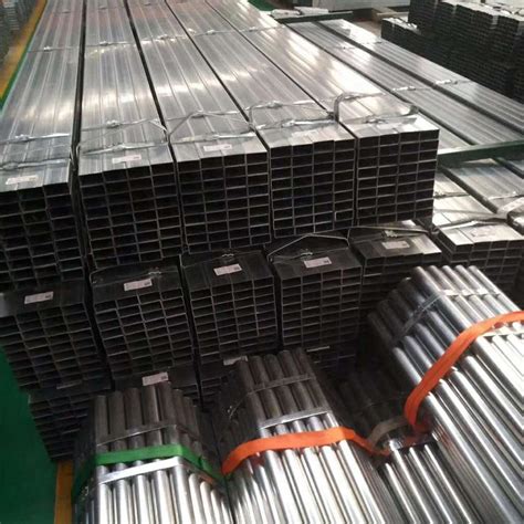 Hot Dip Galvanized Steel Square Rectangular Pipes Shs Hollow Section