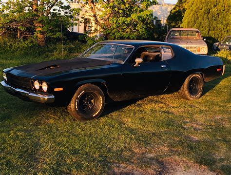 Bobbys 1973 Plymouth Road Runner Holley My Garage