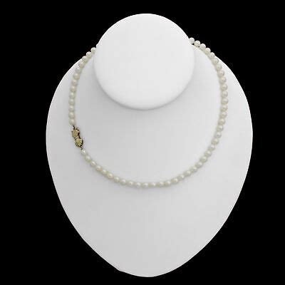 Mikimoto Blue Lagoon Japanese Akoya Cultured Pearl Strand Necklace