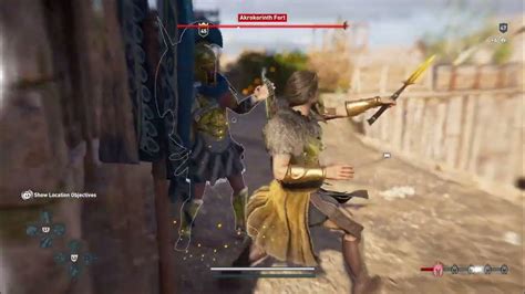 Assassins Creed Odyssey Akrokorinth Fort Akrokorinth Undiscovered