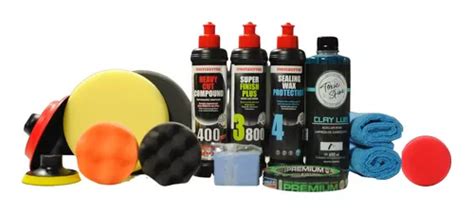 Kit Tratamiento Acrilico Completo Pulido Menzerna Detailing Env O Gratis