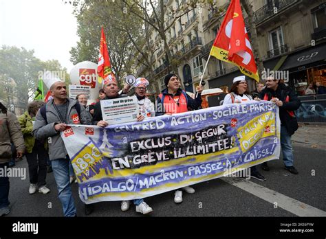 Faible Mobilisation Pour Les Salaires à Paris La Cgt Na Pas Réussie à