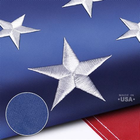 American Flag 5x8 FT TearProof Series Spun Polyester American Flags