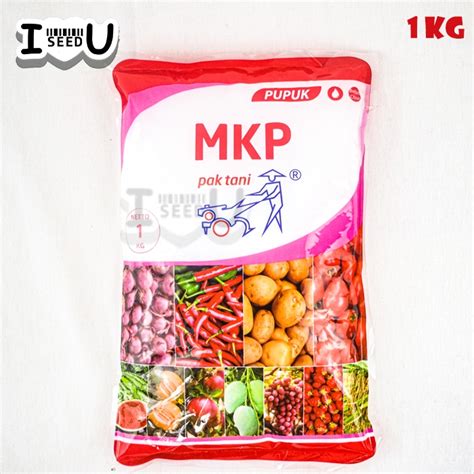 Jual Pupuk MKP Untuk Tanaman Bunga Dan Buah 1kg Cap Pak Tani Shopee