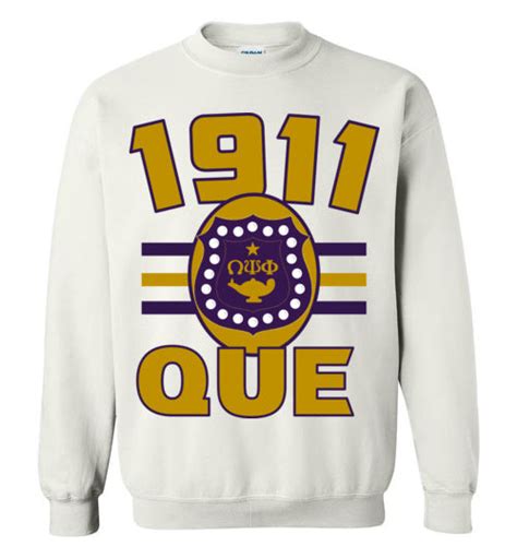 Omega Psi Phi Sweatshirt Ed 10 My Greek Letters