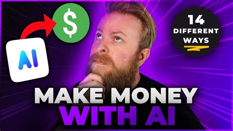 How To Make Money With Ai In Ways Youtube