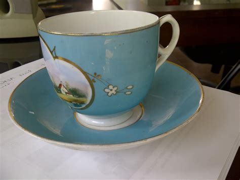 Hand Painted Cup And Saucer Collectors Weekly