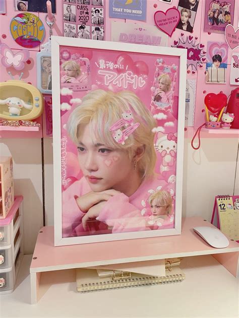 Pink Room Decor Kpop Diy Aesthetic Space Pink Doll Pop Photos