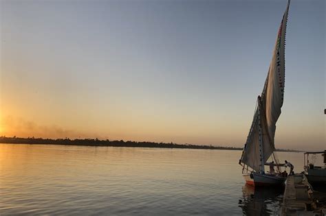 Dahabiya Nile River Cruise ABUNDANCE & MINYA - Sail the Nile - Sunset Cruise on our Felucca A ...