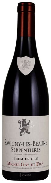 Michel Gay Fils Savigny lès Beaune Premier Cru Serpentières Vivino US