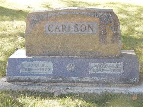 Agda Charlotta Linnea Larsson Carlson 1890 1959 Mémorial Find a Grave