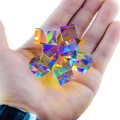 Optical Glass Bk7k9 Prisms 5x5x5 Cube Beamsplitter Prism China Cube